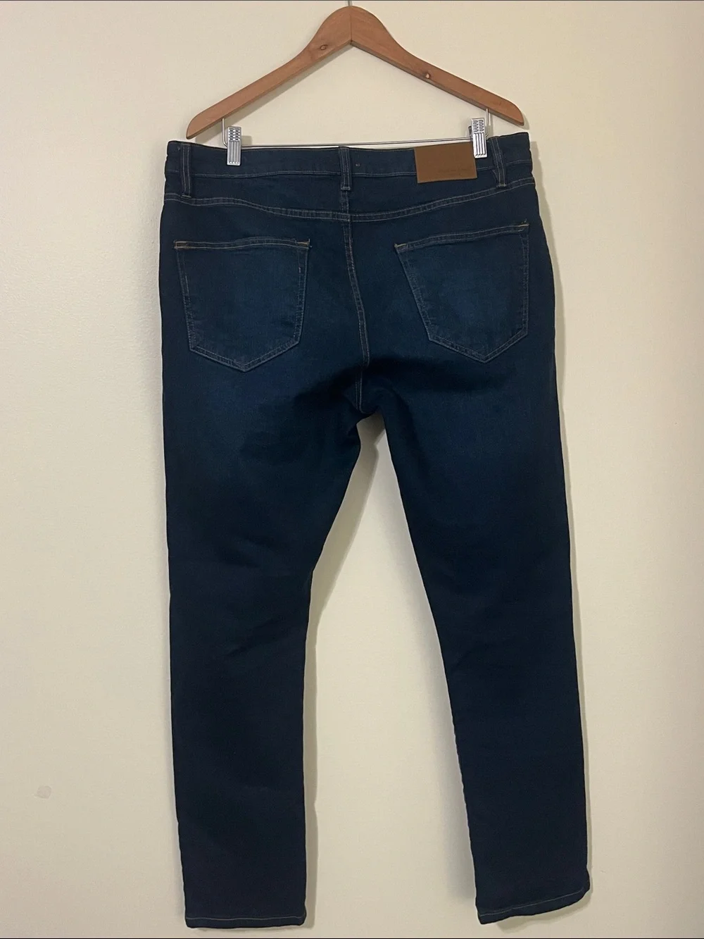 Weatherproof Men's Navy Slim Straight Jeans